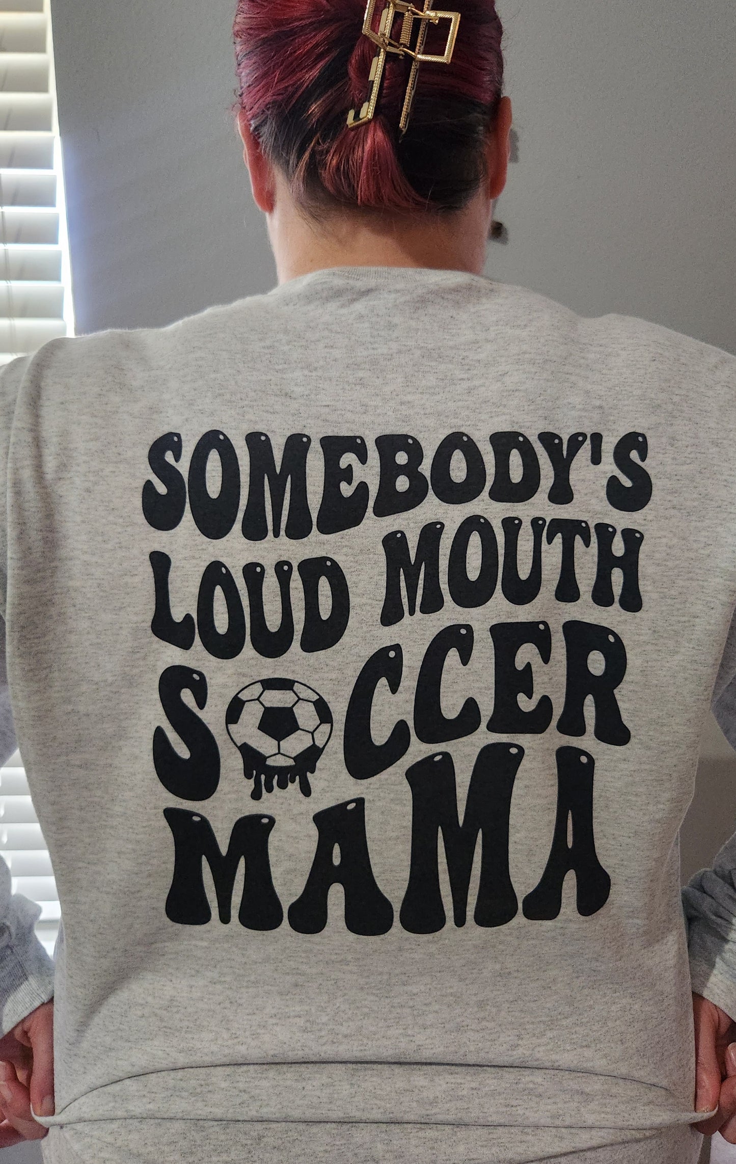 Loud Mouth Soccer Mama Tee