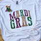 Youth Mardi Gras Faux Sequin Tee